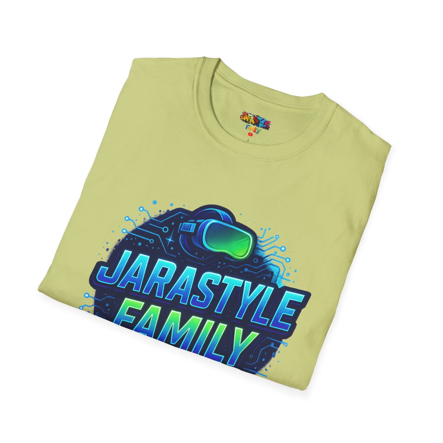 Gaming Family Unisex Softstyle T-Shirt, Casual Tee, Geeky Gift, Family Reunion, YouTube Fan Shirt, Holiday Gift