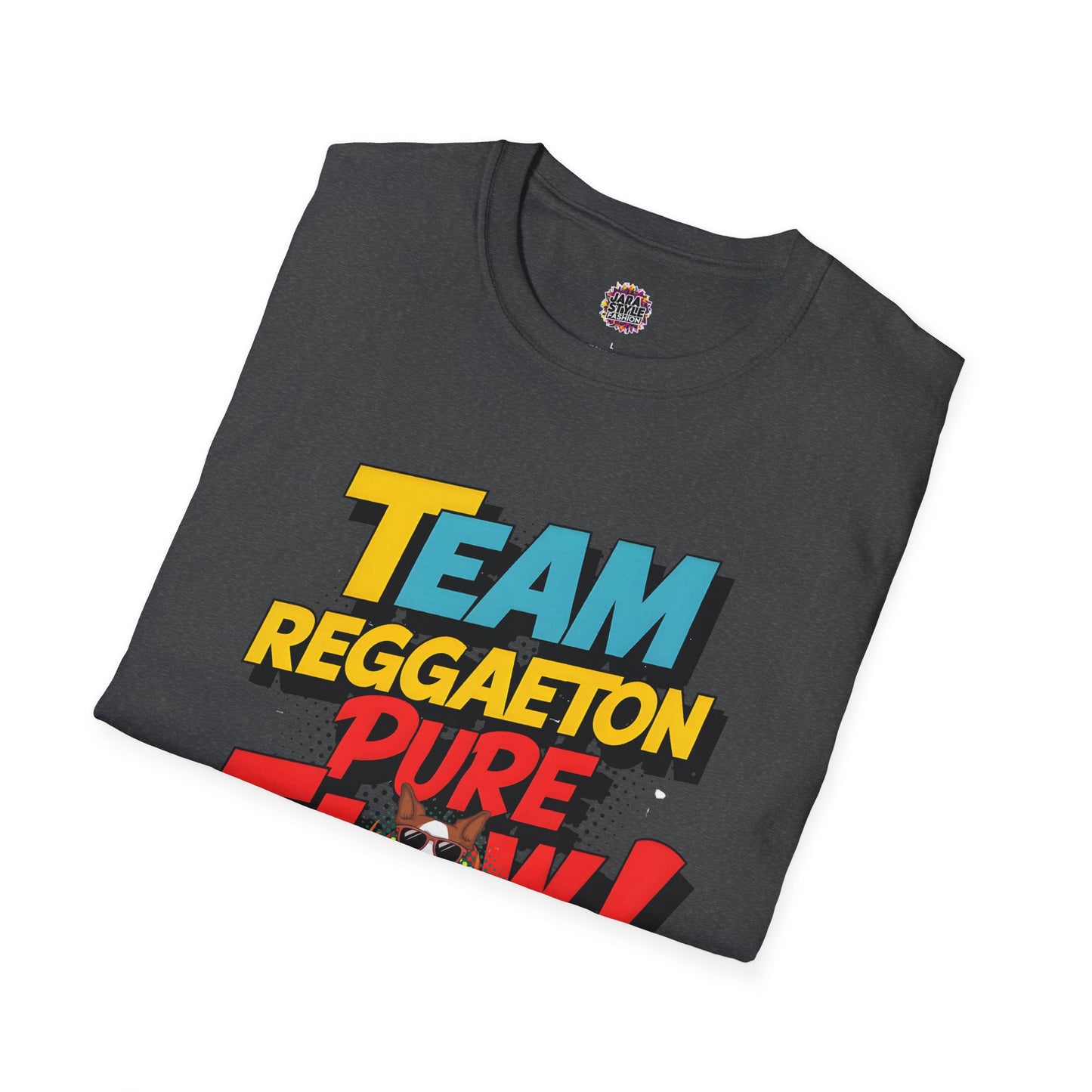 Team Reggaeton Pure Flow Tee: Feel the Beat | Jarastyle Music Collection