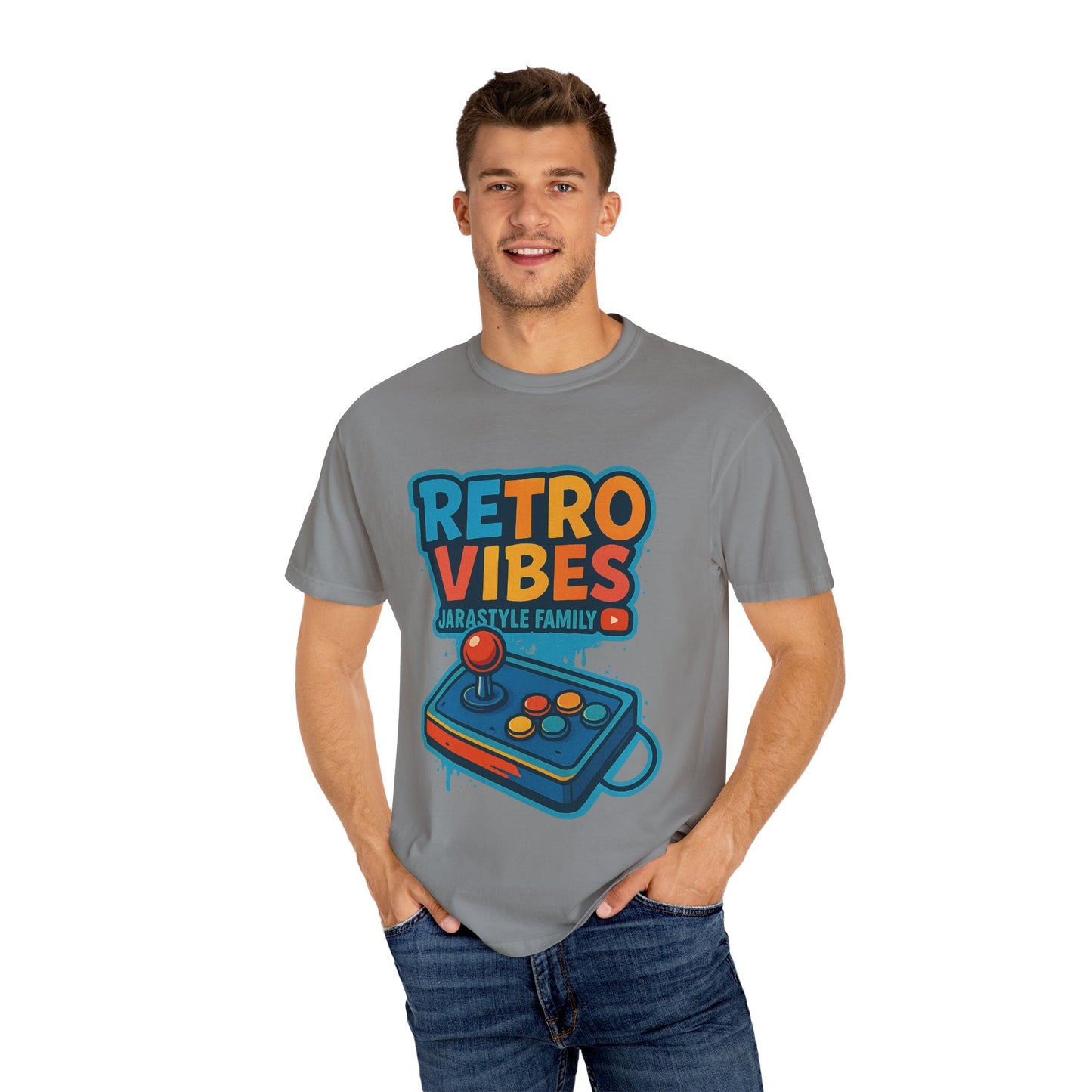 Retro Vibes Unisex T-Shirt | Gamer Apparel, Gift for Gamers, Casual Wear, YouTube Channel Merchandise, Vintage Gaming Tee
