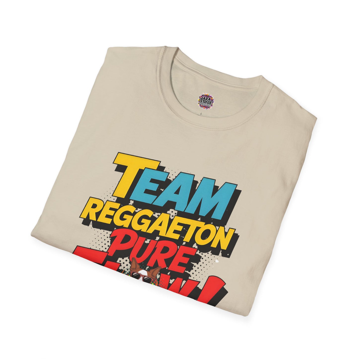 Team Reggaeton Pure Flow Tee: Feel the Beat | Jarastyle Music Collection