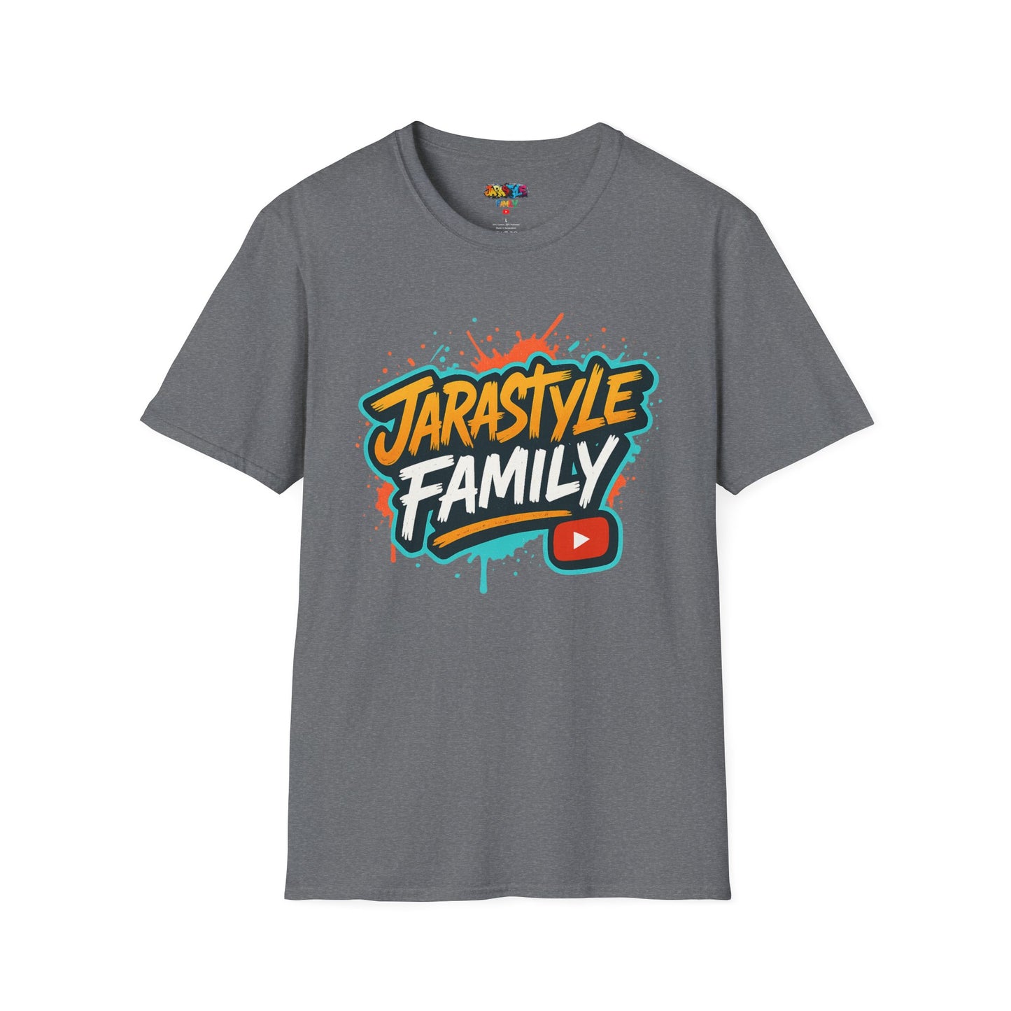 JARASTYLE Family Unisex T-Shirt, Family Reunion Tee, Personalized Family Gift, YouTube Fan Shirt, Summer Wardrobe Essential