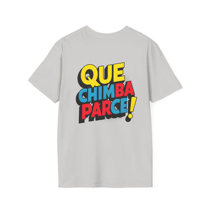 Colombian Slang Tee: 'Que Chimba Parce' | Jarastyle Cultural Collection