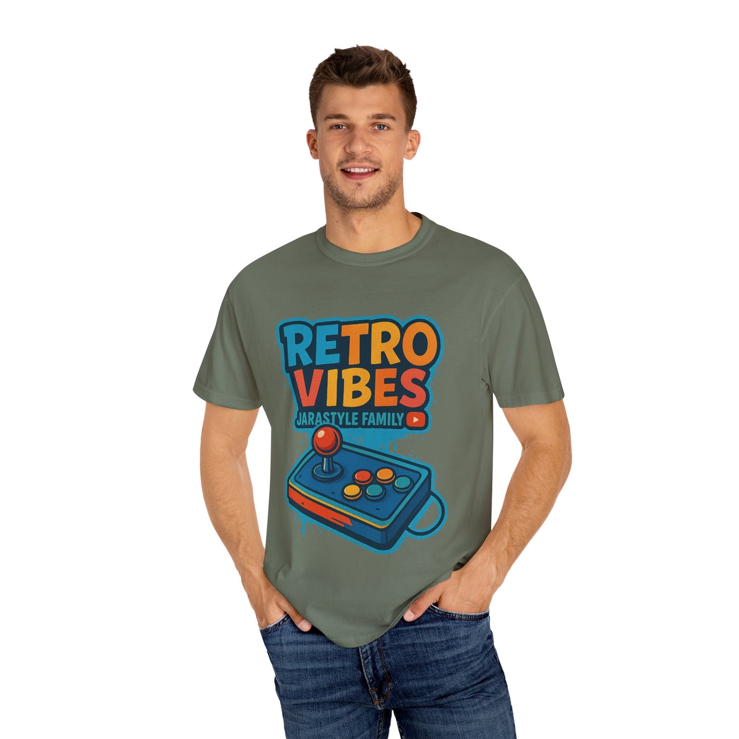 Retro Vibes Unisex T-Shirt | Gamer Apparel, Gift for Gamers, Casual Wear, YouTube Channel Merchandise, Vintage Gaming Tee