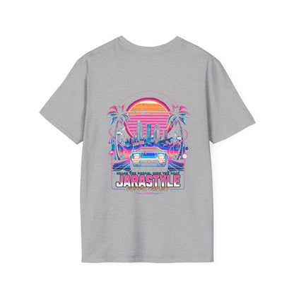 Jarastyle Sunset Miami Tee: Embrace the Glow | Jarastyle Coastal Collection