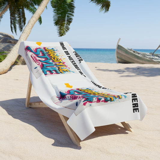 Your Personal Shoreline: Custom Beach Towels | Jarastyle Bespoke Gifts