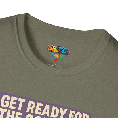 Get Ready for the Concert Unisex Softstyle T-Shirt, Music Lover Tee, Concert Attendee Shirt, Gift for Musicians, Unique Graphic Tee