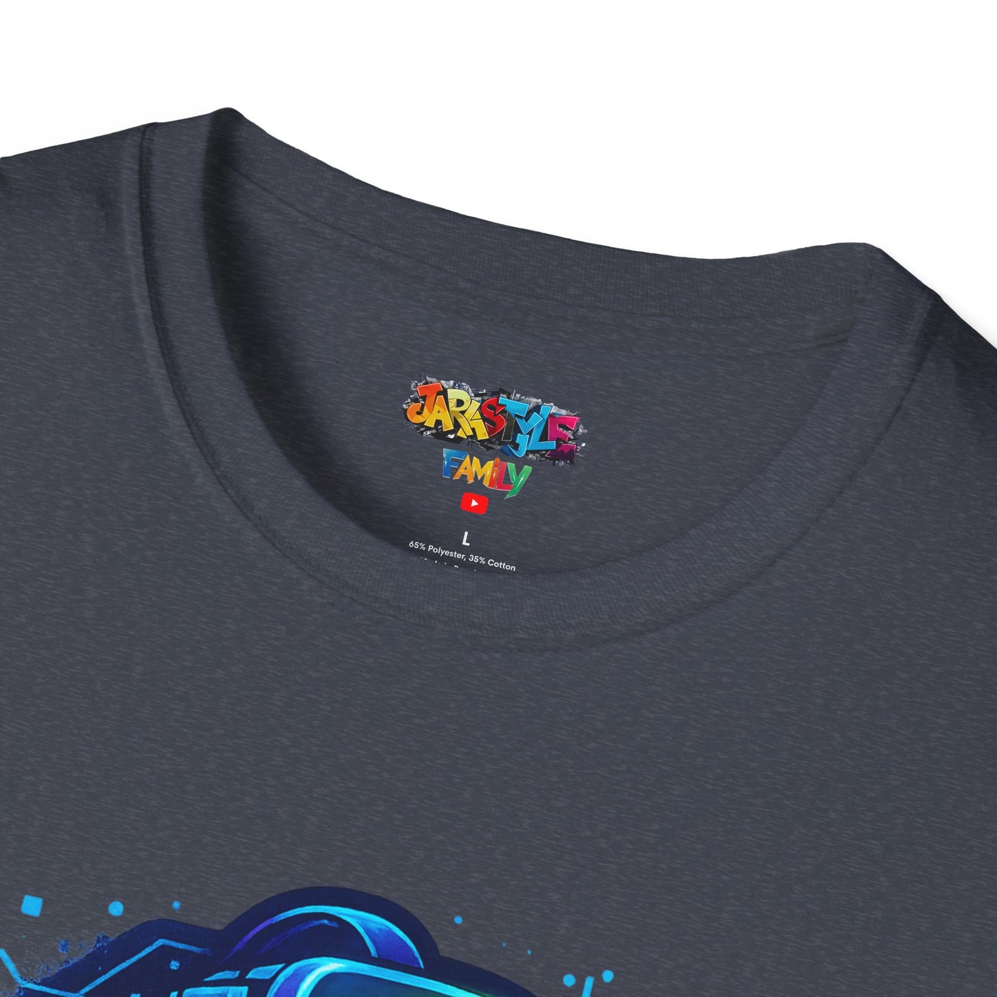 Gaming Family Unisex Softstyle T-Shirt, Casual Tee, Geeky Gift, Family Reunion, YouTube Fan Shirt, Holiday Gift