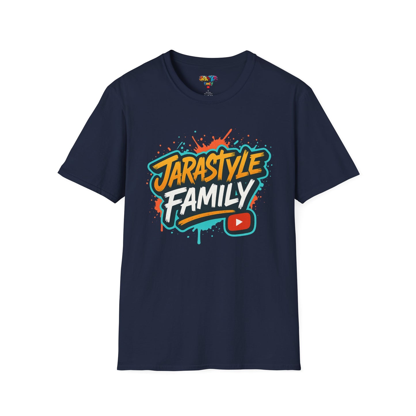 JARASTYLE Family Unisex T-Shirt, Family Reunion Tee, Personalized Family Gift, YouTube Fan Shirt, Summer Wardrobe Essential