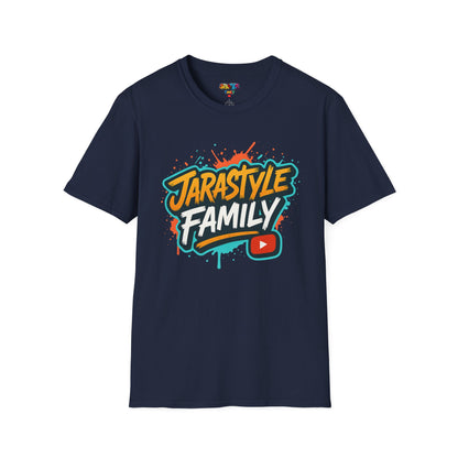 JARASTYLE Family Unisex T-Shirt, Family Reunion Tee, Personalized Family Gift, YouTube Fan Shirt, Summer Wardrobe Essential