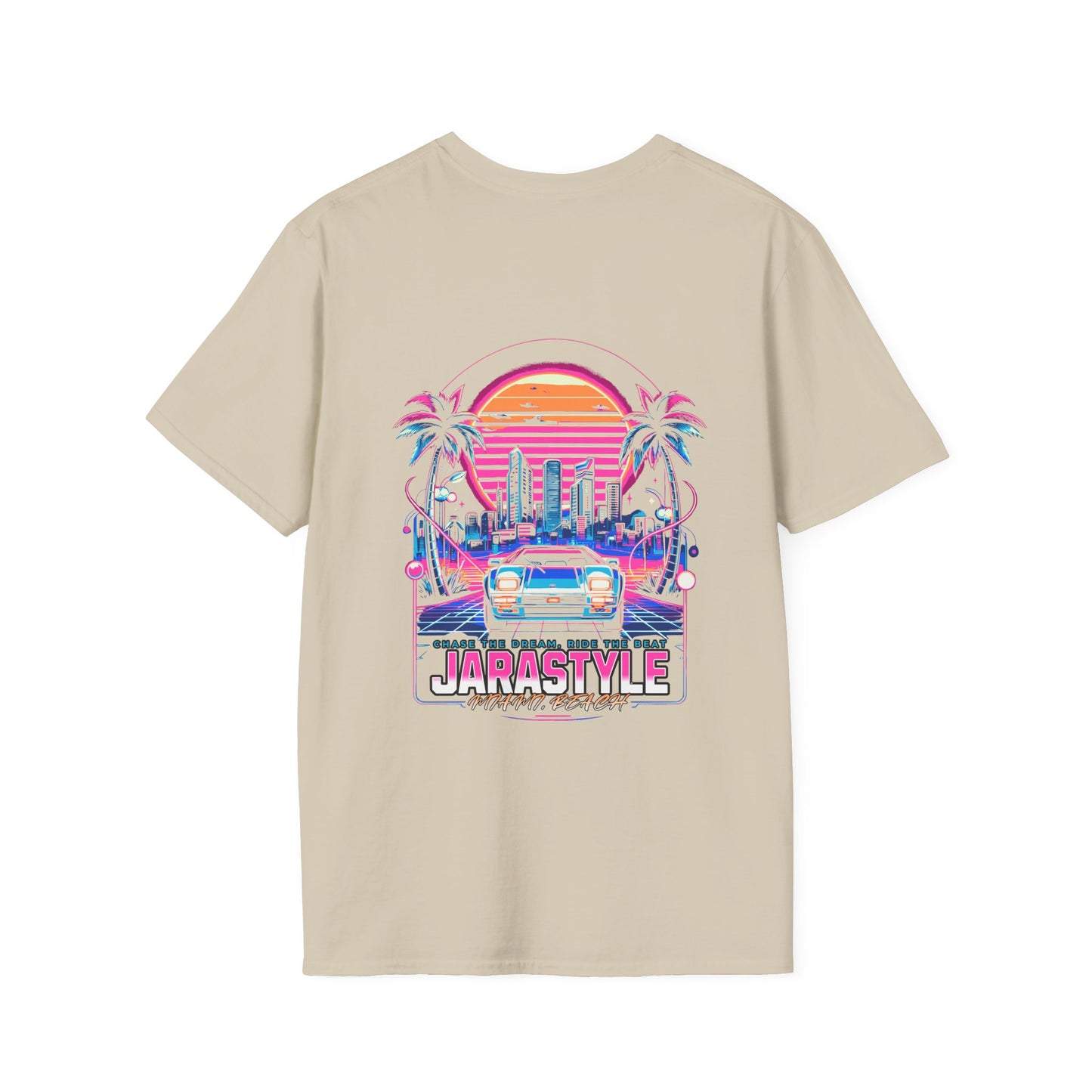 Jarastyle Sunset Miami Tee: Embrace the Glow | Jarastyle Coastal Collection