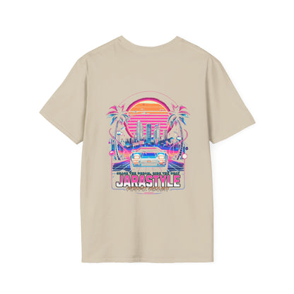 Jarastyle Sunset Miami Tee: Embrace the Glow | Jarastyle Coastal Collection