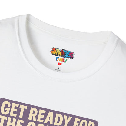 Get Ready for the Concert Unisex Softstyle T-Shirt, Music Lover Tee, Concert Attendee Shirt, Gift for Musicians, Unique Graphic Tee