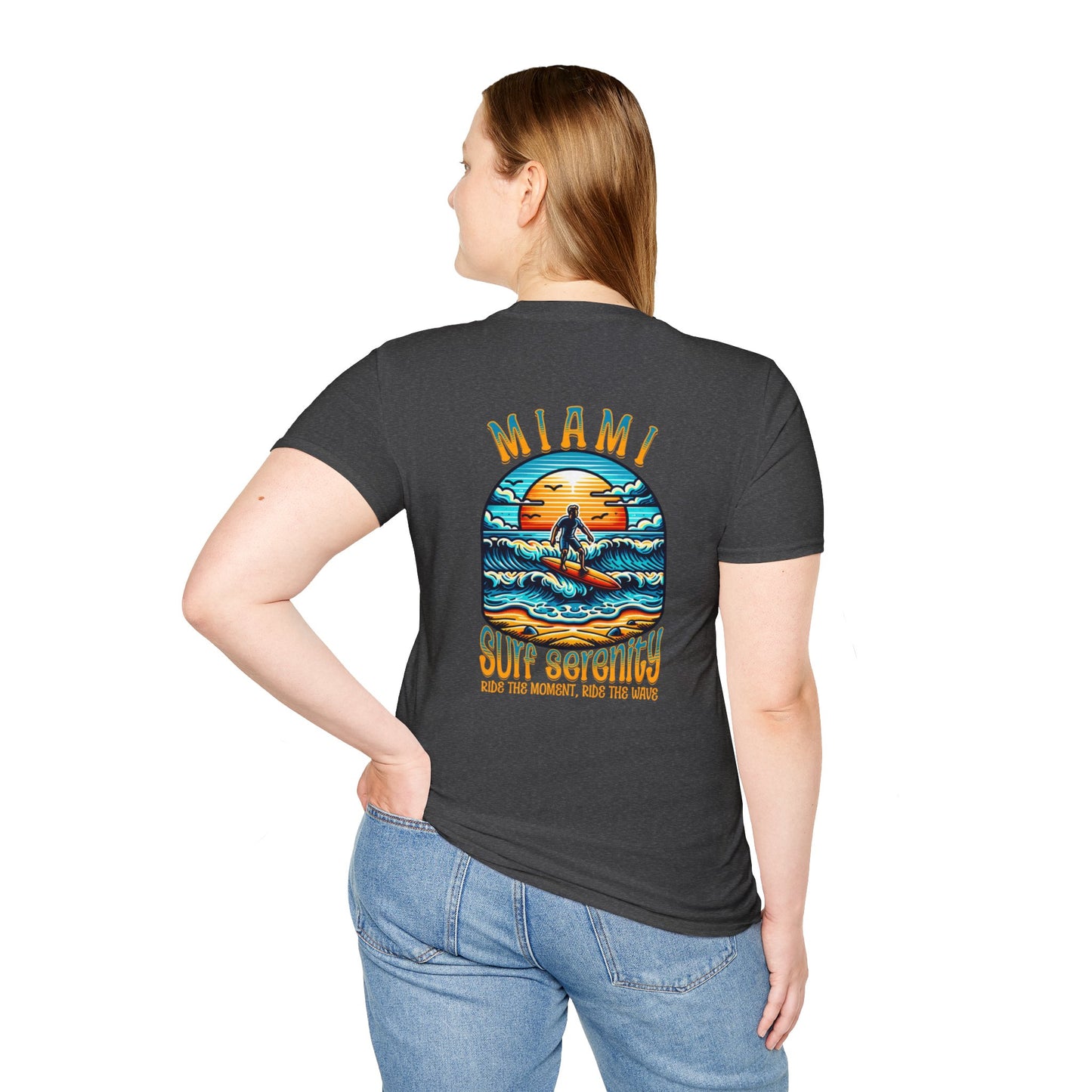 Miami Surf Adventure Mug: Ride the Moment | Jarastyle Coastal Collection