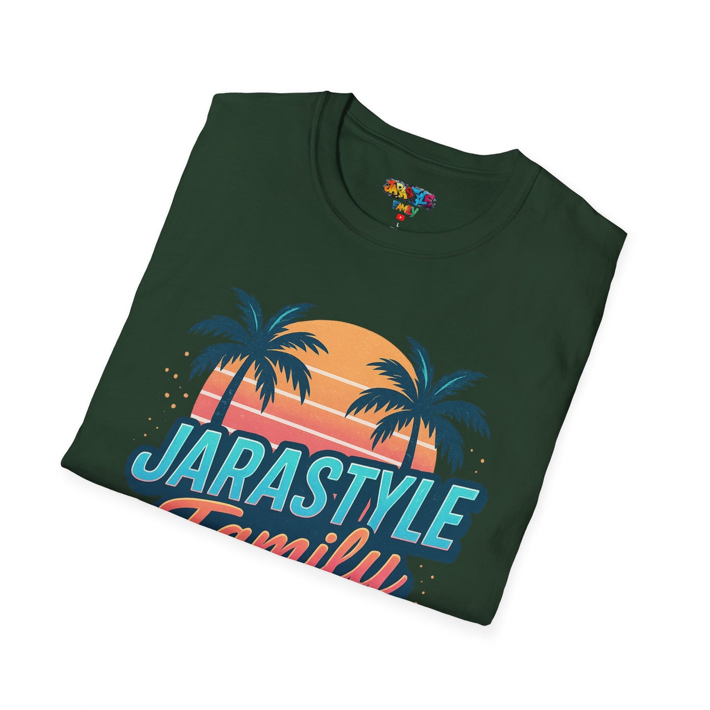 JARASTYLE Family T-Shirt - Unisex Softstyle Tee, Summer Vibes Shirt, Family Reunion Gift, Travel Clothing, YouTube Merchandise