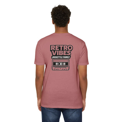 Retro Vibes Unisex T-Shirt, Good Vibes Tee, Nostalgic Graphic Tee, Music Lover Gift, 80s Inspired Apparel