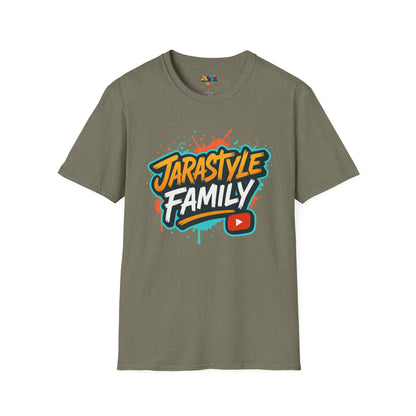 JARASTYLE Family Unisex T-Shirt, Family Reunion Tee, Personalized Family Gift, YouTube Fan Shirt, Summer Wardrobe Essential