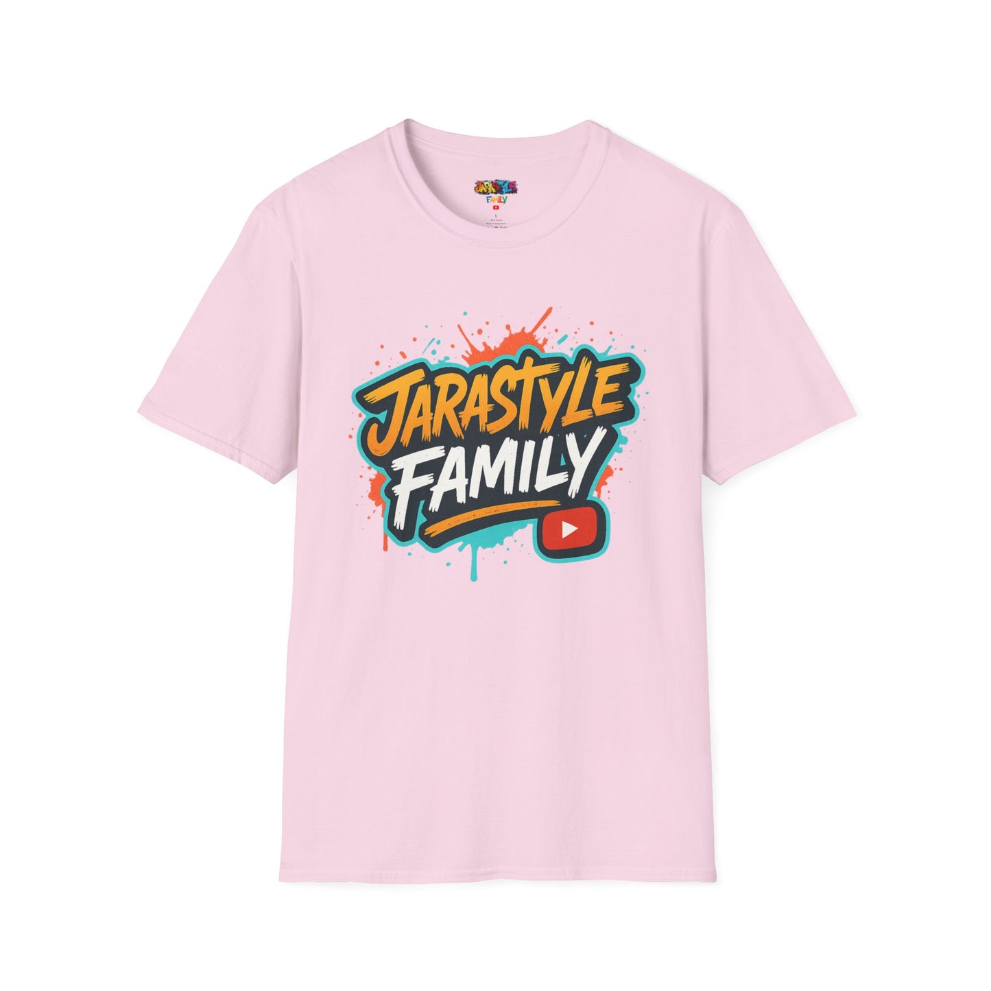 JARASTYLE Family Unisex T-Shirt, Family Reunion Tee, Personalized Family Gift, YouTube Fan Shirt, Summer Wardrobe Essential