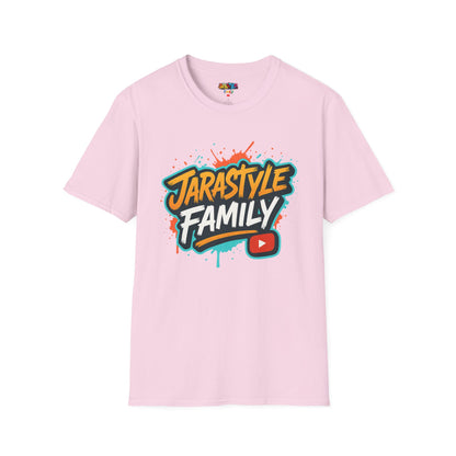 JARASTYLE Family Unisex T-Shirt, Family Reunion Tee, Personalized Family Gift, YouTube Fan Shirt, Summer Wardrobe Essential