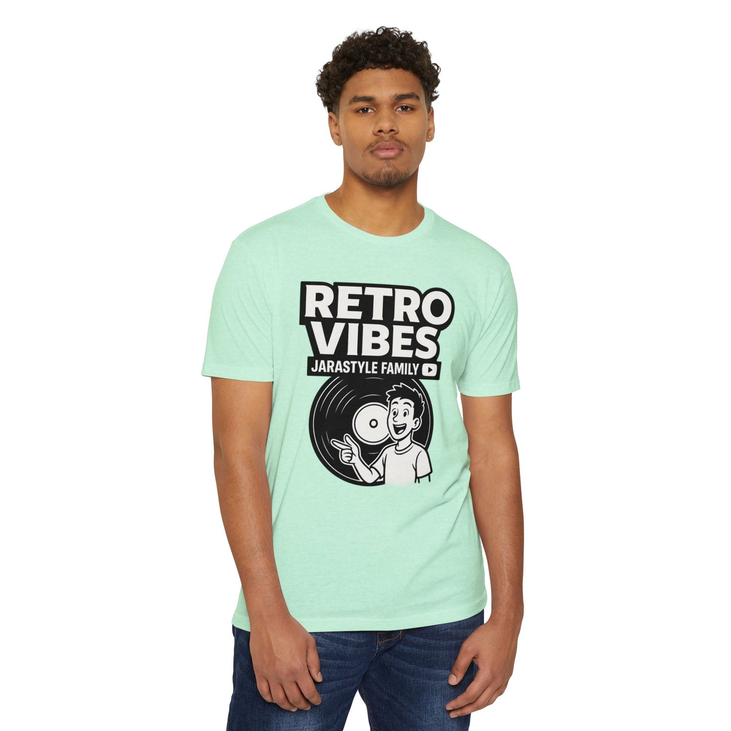 Retro Vibes Unisex T-Shirt, Good Vibes Tee, Nostalgic Graphic Tee, Music Lover Gift, 80s Inspired Apparel