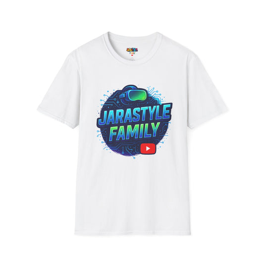 Gaming Family Unisex Softstyle T-Shirt, Casual Tee, Geeky Gift, Family Reunion, YouTube Fan Shirt, Holiday Gift