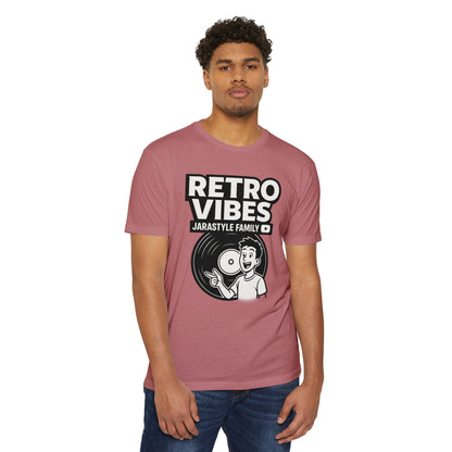 Retro Vibes Unisex T-Shirt, Good Vibes Tee, Nostalgic Graphic Tee, Music Lover Gift, 80s Inspired Apparel