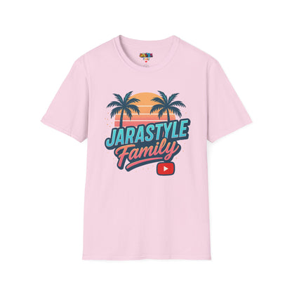 JARASTYLE Family T-Shirt - Unisex Softstyle Tee, Summer Vibes Shirt, Family Reunion Gift, Travel Clothing, YouTube Merchandise