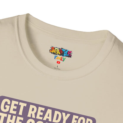 Get Ready for the Concert Unisex Softstyle T-Shirt, Music Lover Tee, Concert Attendee Shirt, Gift for Musicians, Unique Graphic Tee