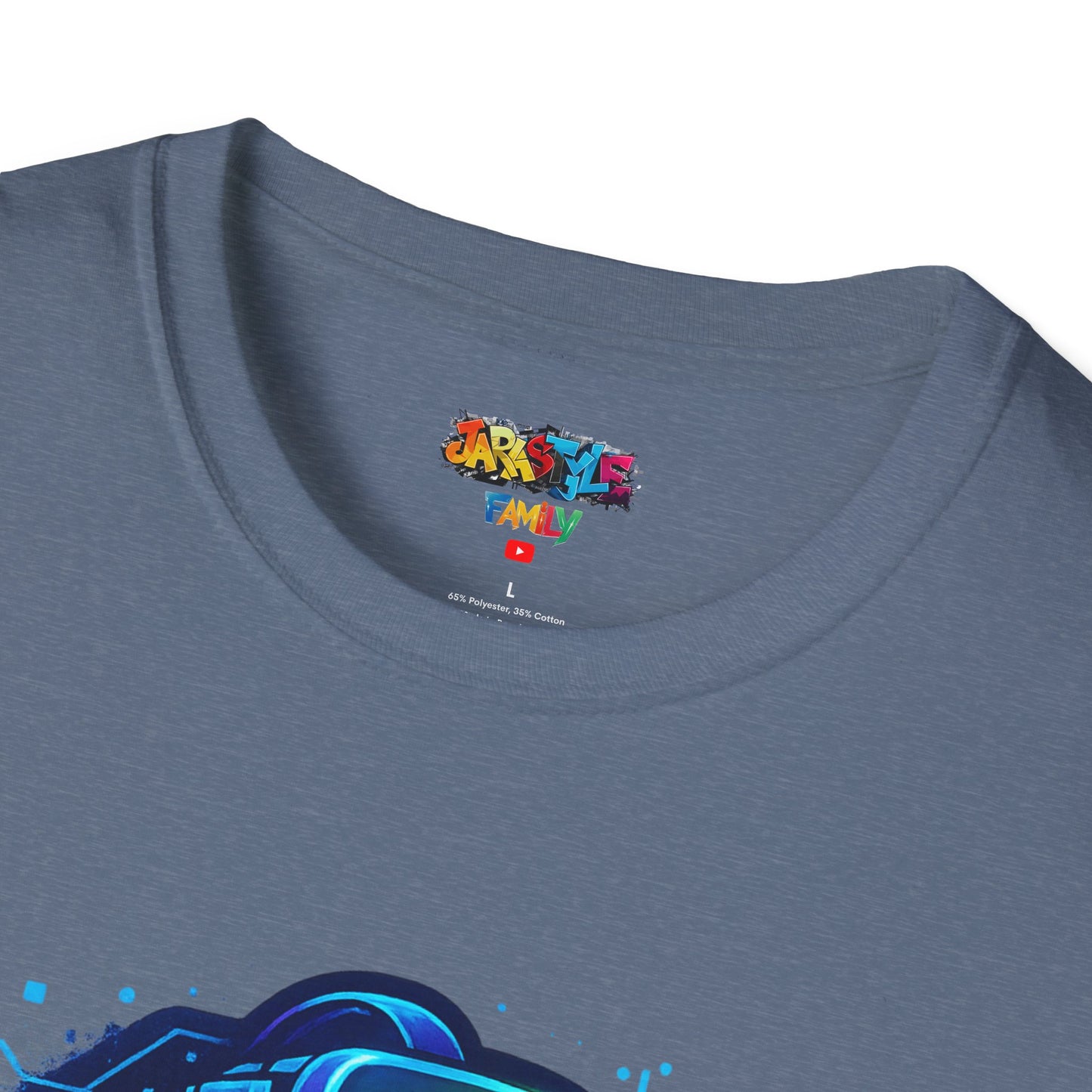 Gaming Family Unisex Softstyle T-Shirt, Casual Tee, Geeky Gift, Family Reunion, YouTube Fan Shirt, Holiday Gift