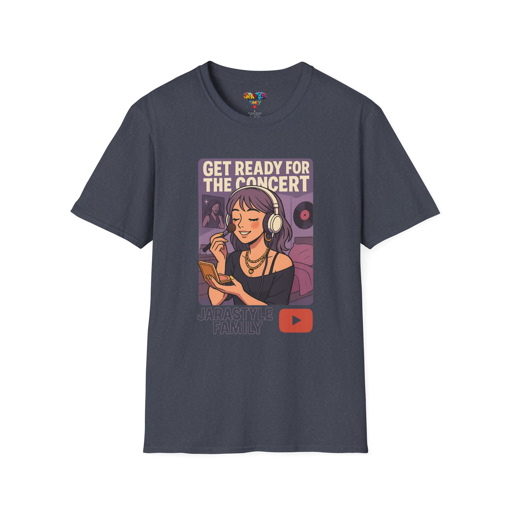 Get Ready for the Concert Unisex Softstyle T-Shirt, Music Lover
