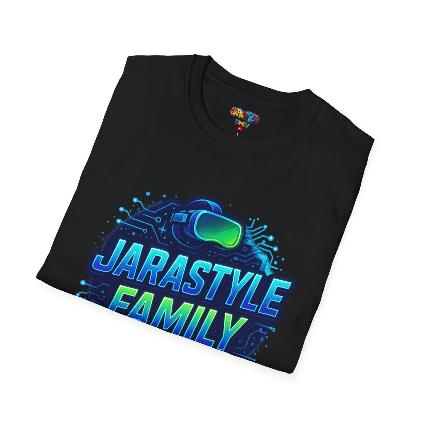 Gaming Family Unisex Softstyle T-Shirt, Casual Tee, Geeky Gift, Family Reunion, YouTube Fan Shirt, Holiday Gift