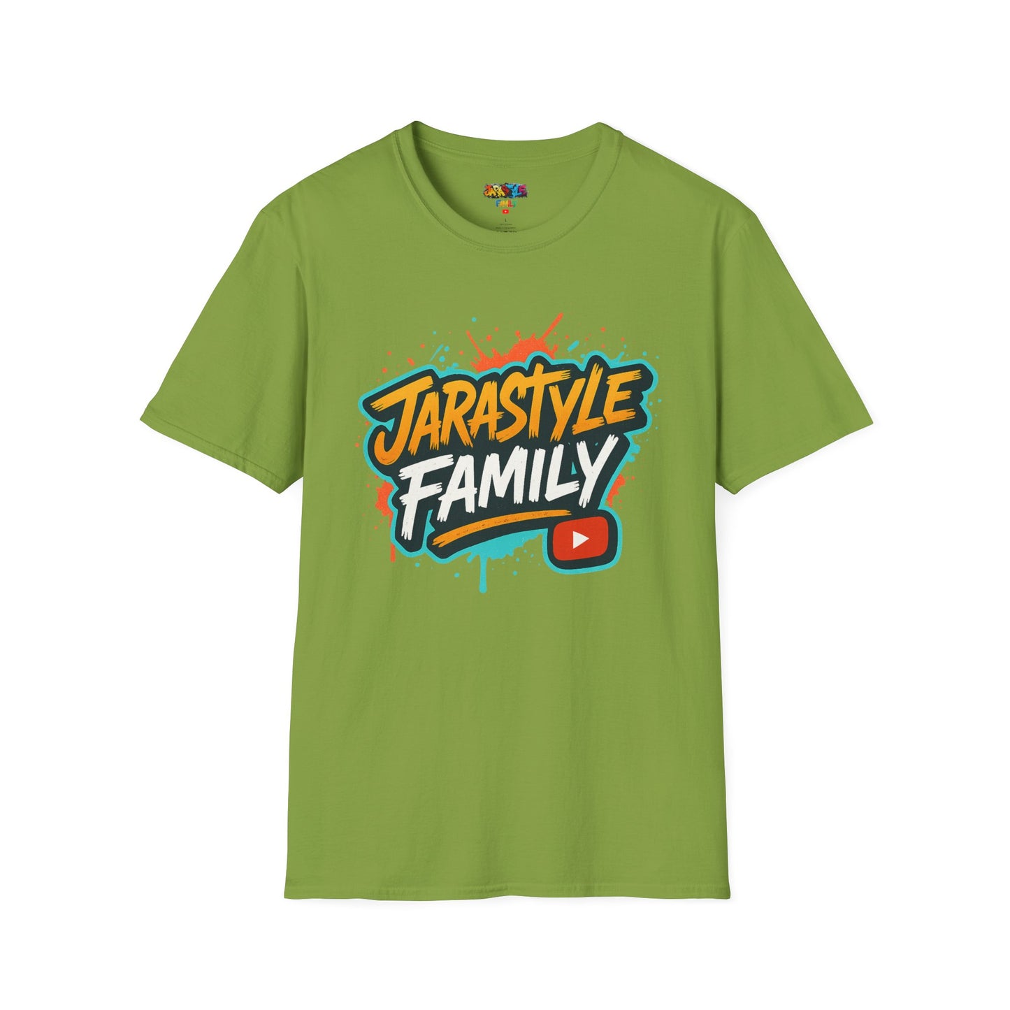 JARASTYLE Family Unisex T-Shirt, Family Reunion Tee, Personalized Family Gift, YouTube Fan Shirt, Summer Wardrobe Essential