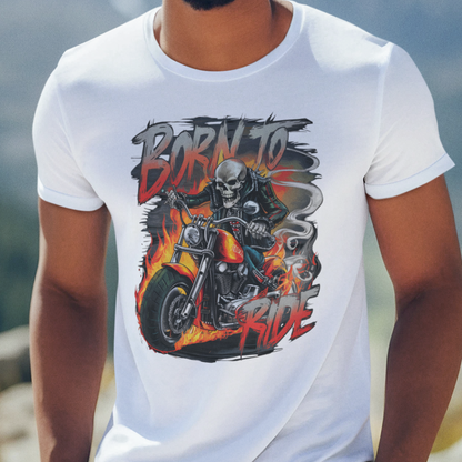 Born to Ride Tee: Freedom on Two Wheels | Jarastyle Adventure Collection