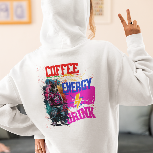 Coffee: My Natural Energy Drink Hoodie | Jarastyle Café Collection