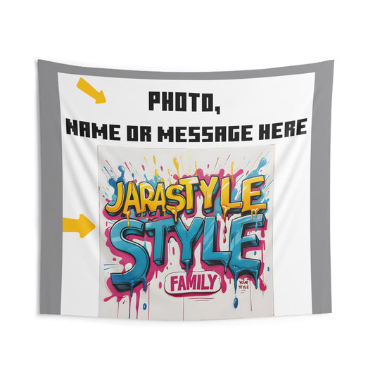 Create Your Canvas: Custom Wall Tapestries | Jarastyle Personalized Decor