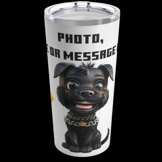 Create Your Keepsake Tumbler: Photo, Name & Message | Jarastyle Personalized Gifts