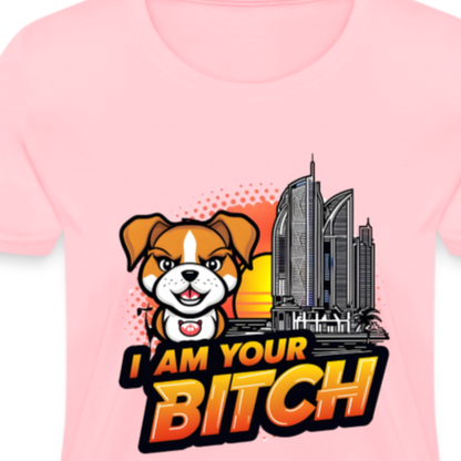 Cute Dog Tee: 'I'm Your Loyal Friend' | Jarastyle Pet Humor Collection - pink