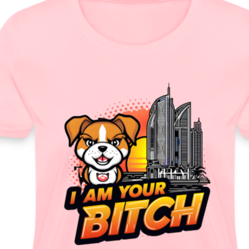 Cute Dog Tee: 'I'm Your Loyal Friend' | Jarastyle Pet Humor Collection - pink