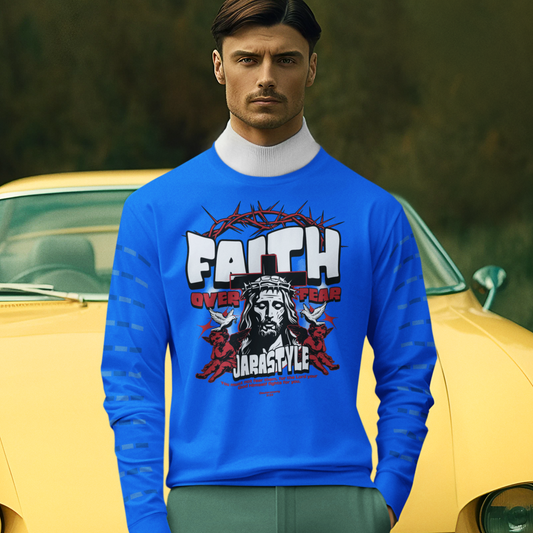 Faith in Jesus Sweatshirt: Warmth & Devotion | Jarastyle Divine Collection