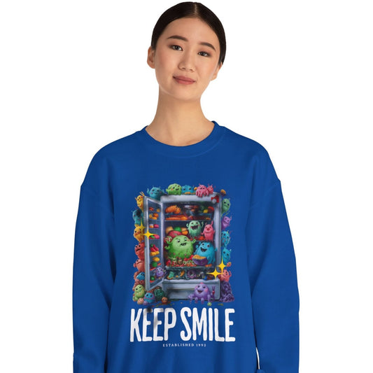 Keep Smiling Sweatshirt: Brighten Your Days | Jarastyle Positivity Collection