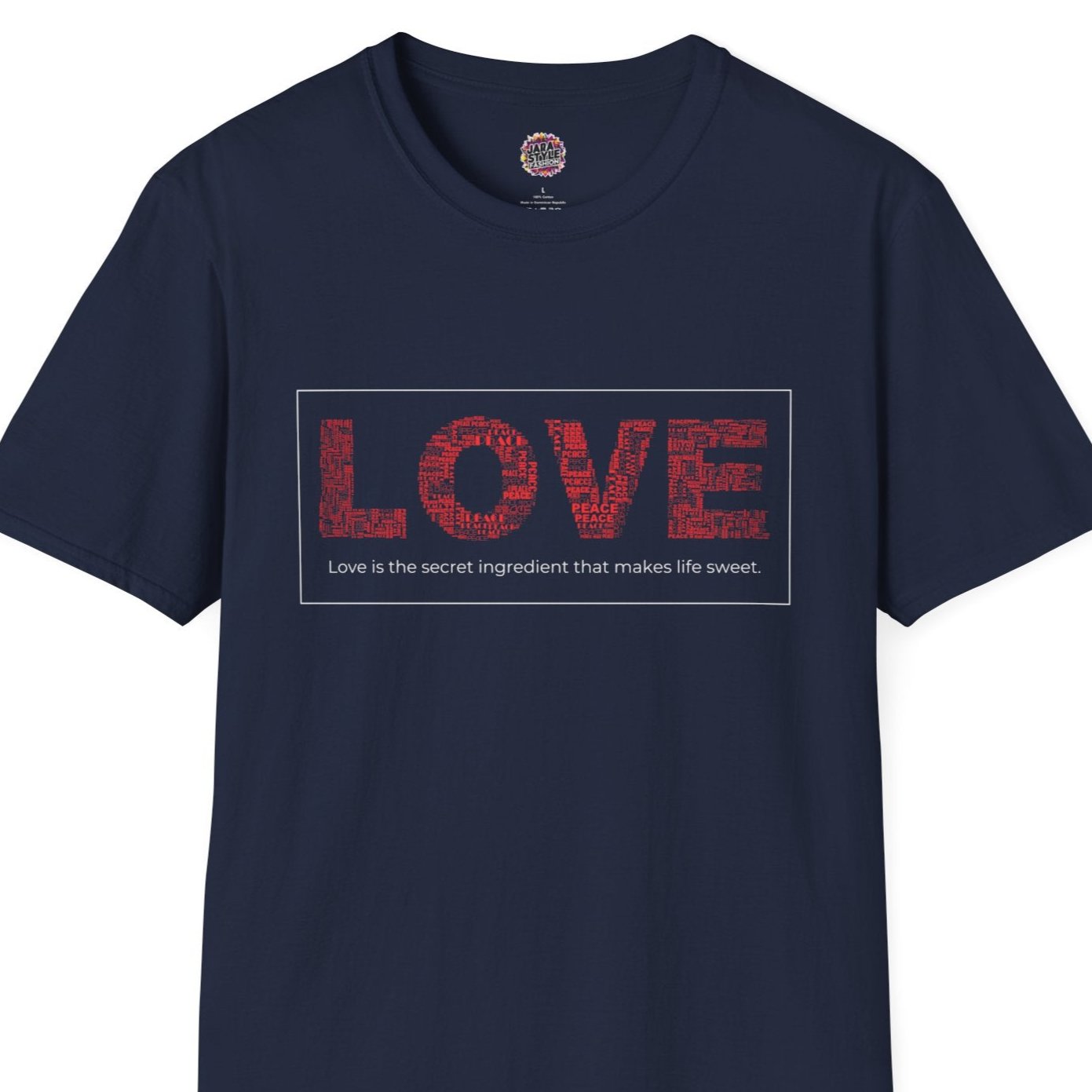 Love Is Happiness Tee: Universal Joy | Jarastyle Emotion Collection