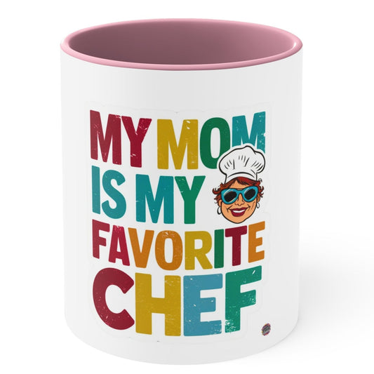 My Mom, My Favorite Chef Mug: Homestyle Love in Every Sip | Jarastyle Family Kitchen Collection