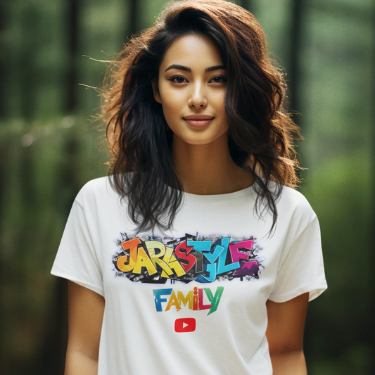 Official Jarastyle Family YouTube Channel Tee: Join the Family | Exclusive Fan Merch