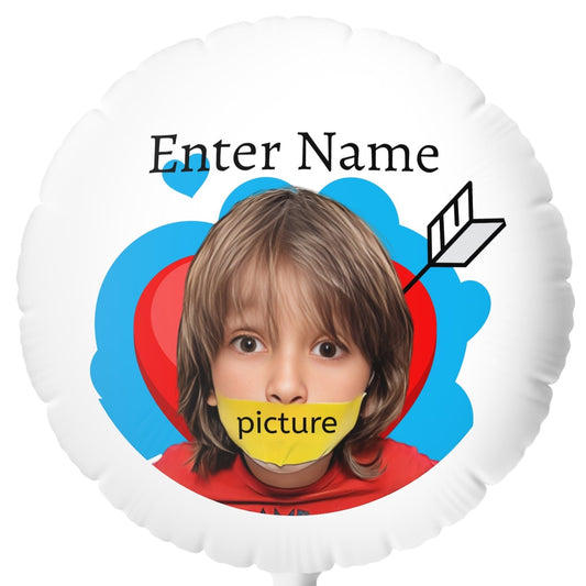 Personalized Photo Balloons: Add Your Name & Picture | Jarastyle Celebrations