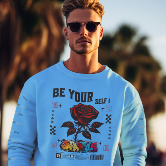 Be Yourself Sweatshirt: Authenticity in Style | Jarastyle Empowerment Collection