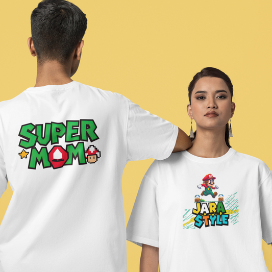 Super Mom Tee: Heroic Style for Amazing Moms | Jarastyle Family Collection"