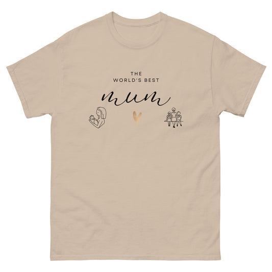 The World's Best Mom Tee: Celebrate Her Love | Jarastyle Family Collection