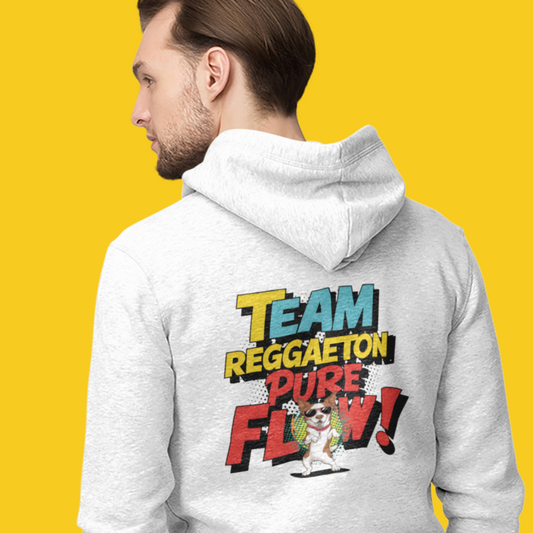 Team Reggaeton Pure Flow Hoodie: Feel the Beat | Jarastyle Music Collection